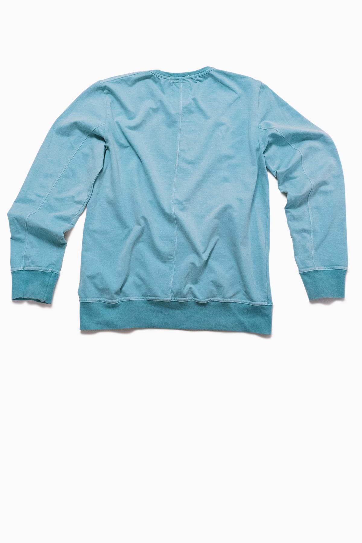 CREW - Sudadera algodón orgánico - Azul maui - Imagen 2