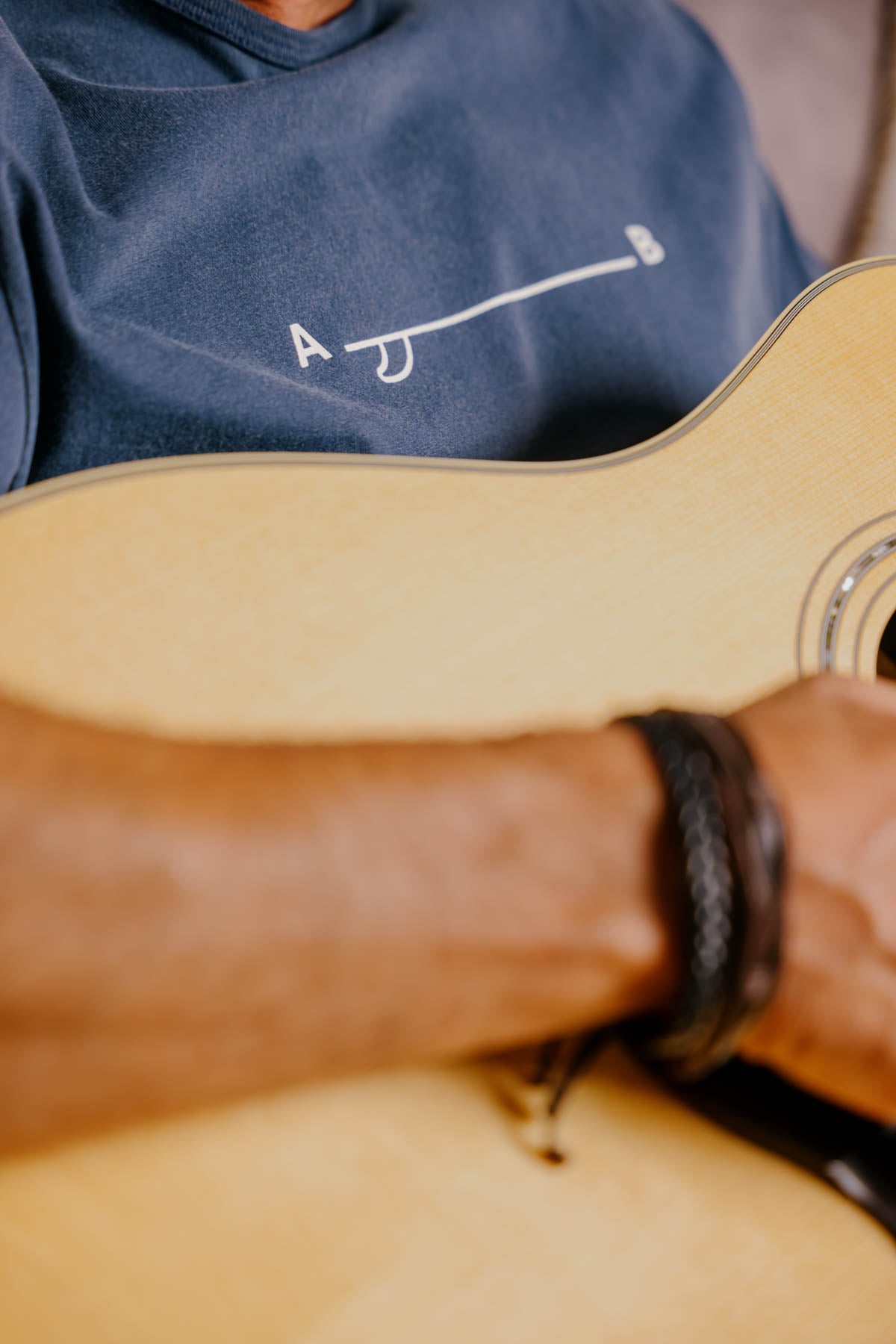 SIMPLE - Camiseta algodón orgánico - Azul sur - Imagen 6