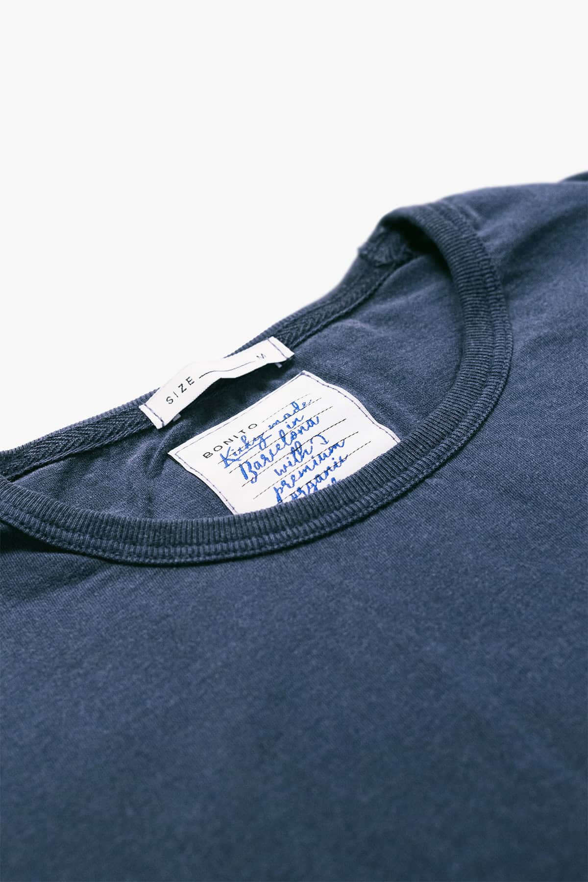 SIMPLE - Camiseta algodón orgánico - Azul sur - Imagen 9