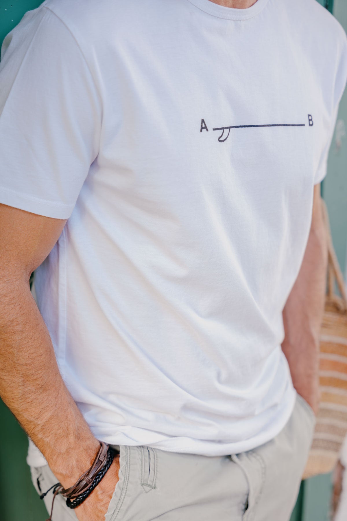 SIMPLE - Camiseta algodón orgánico - Blanca espuma - Imagen 3