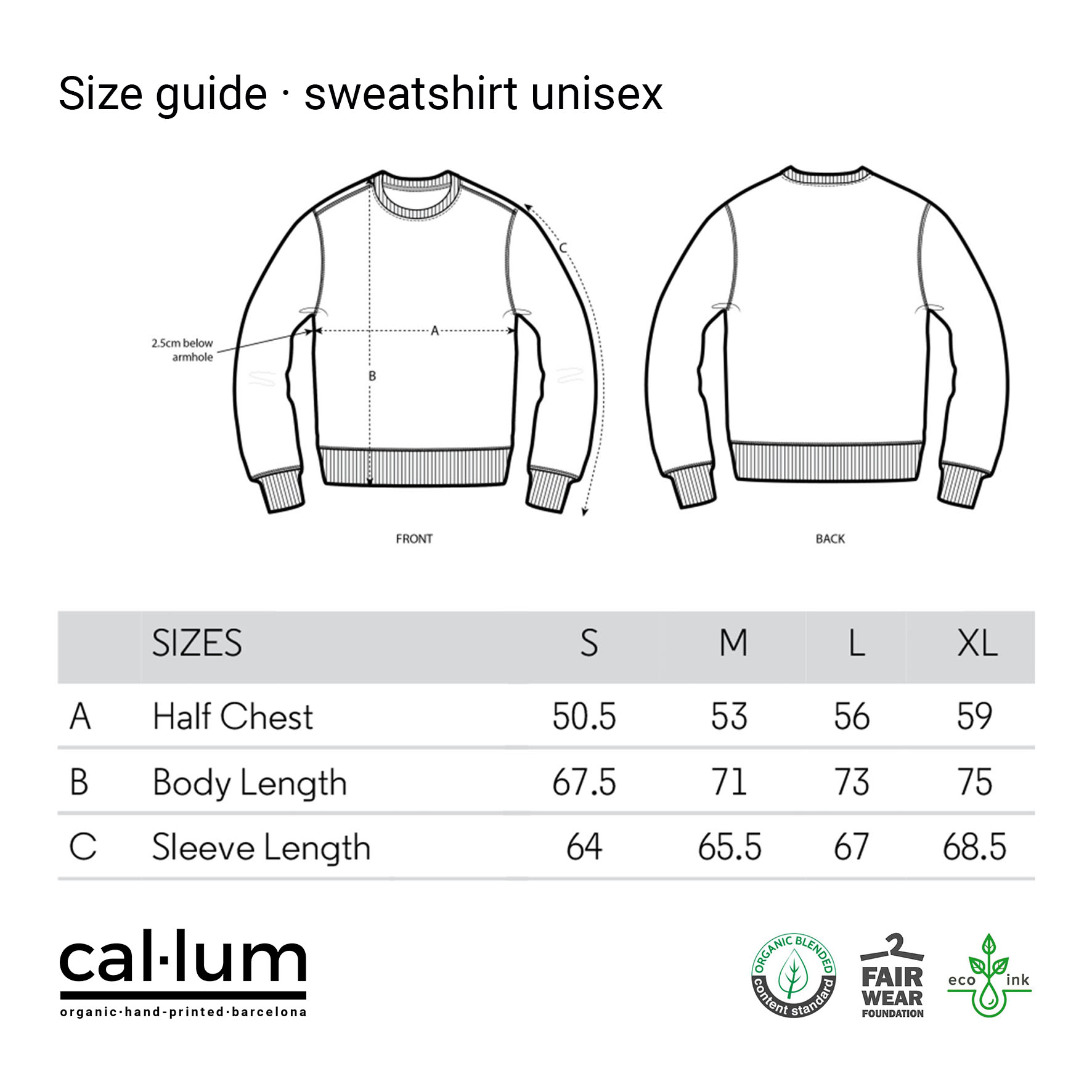 Atelier Organic Unisex Sweatshirt - Imagen 2