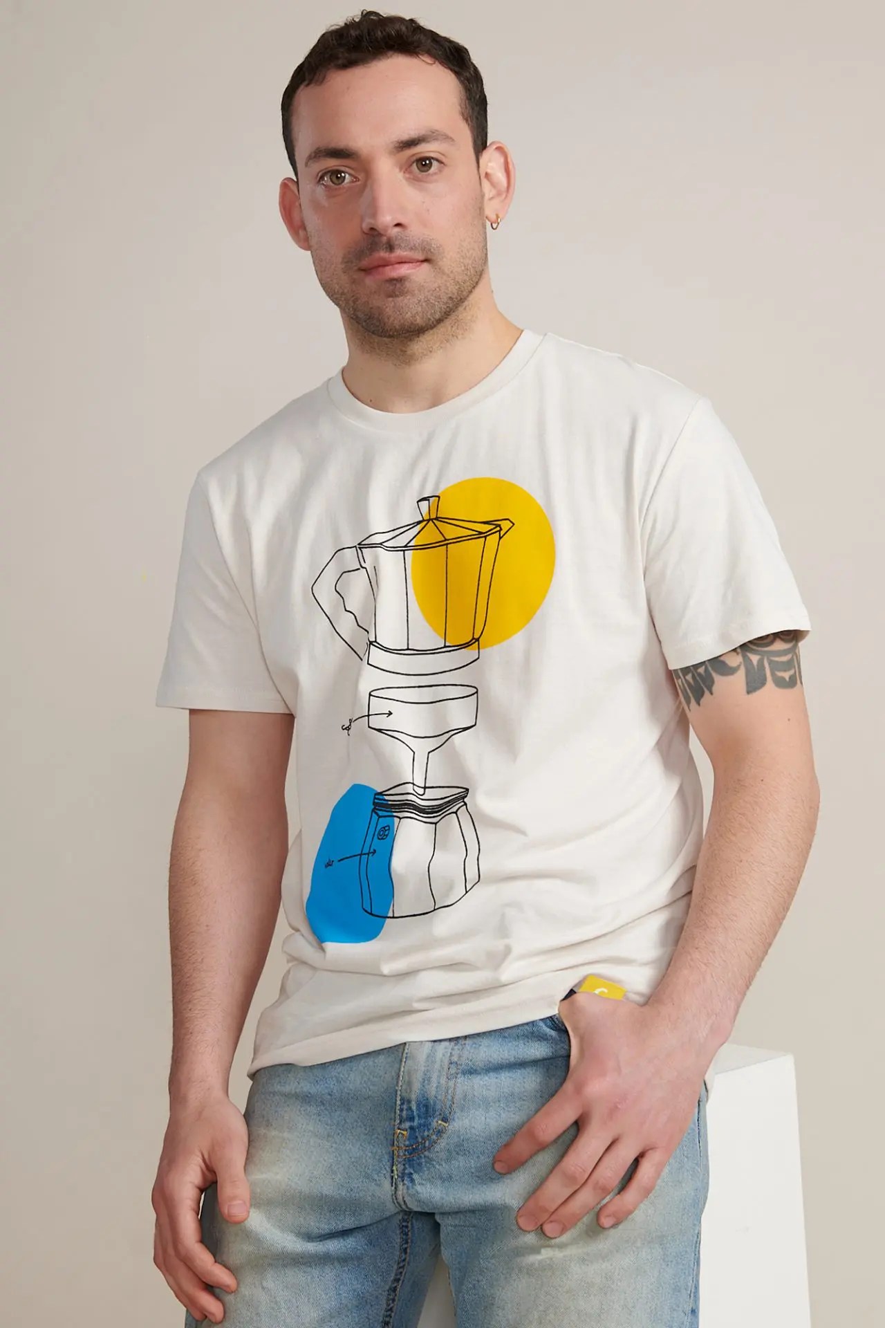 COFFEE LOVER organic unisex t-shirt