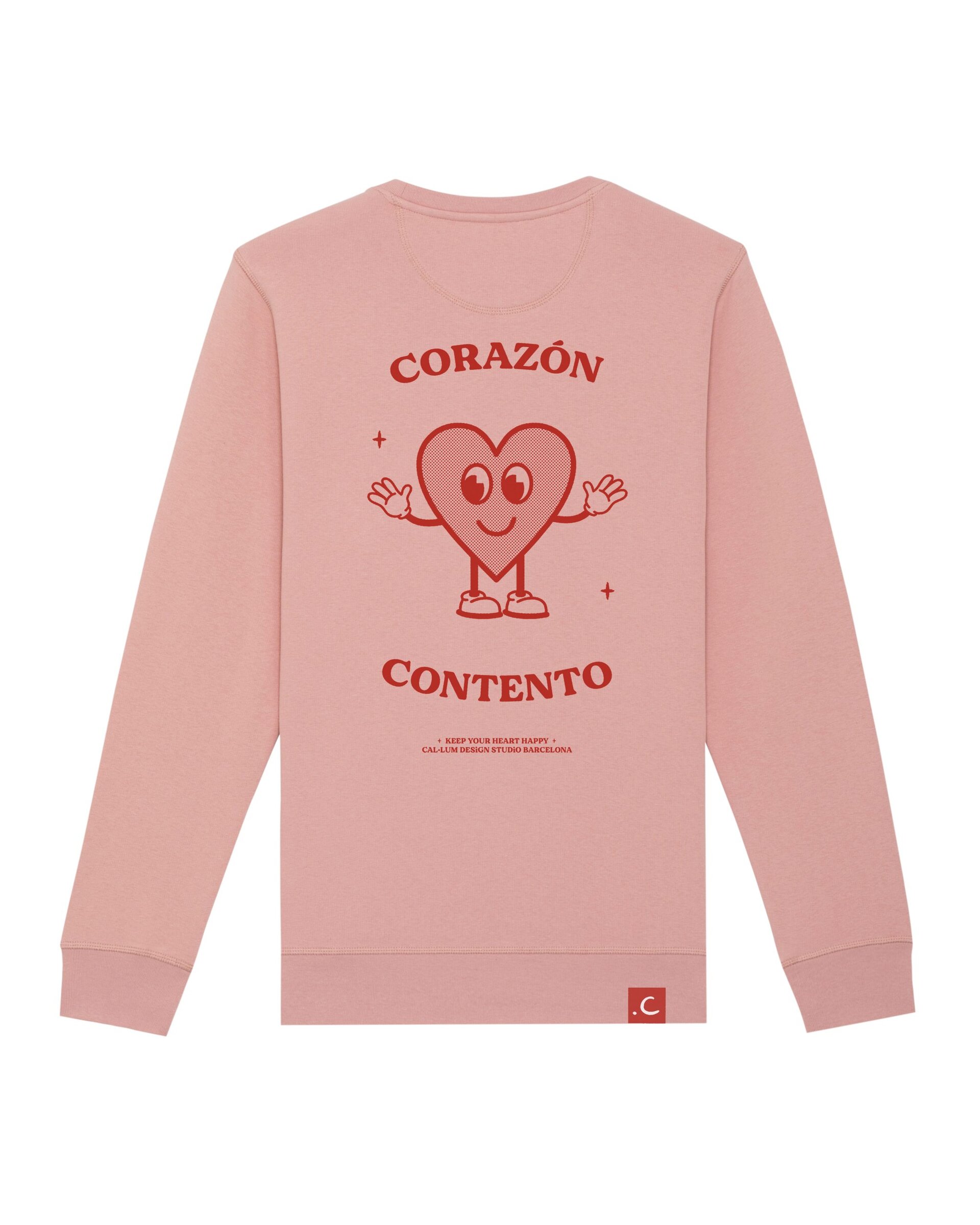 Corazón Contento Organic Unisex Sweatshirt
