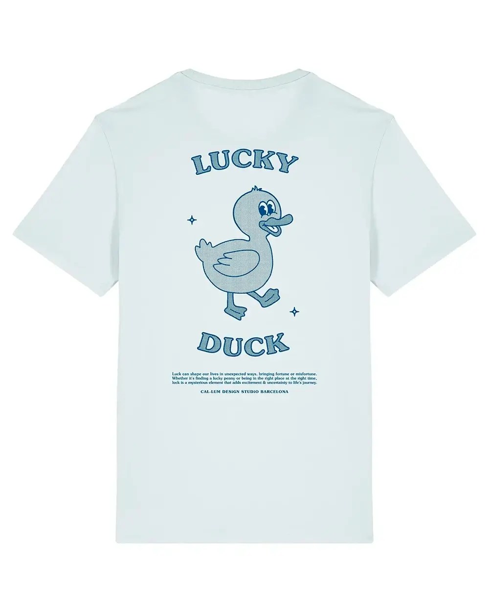 Lucky Duck Organic Unisex T-Shirt - Imagen 3