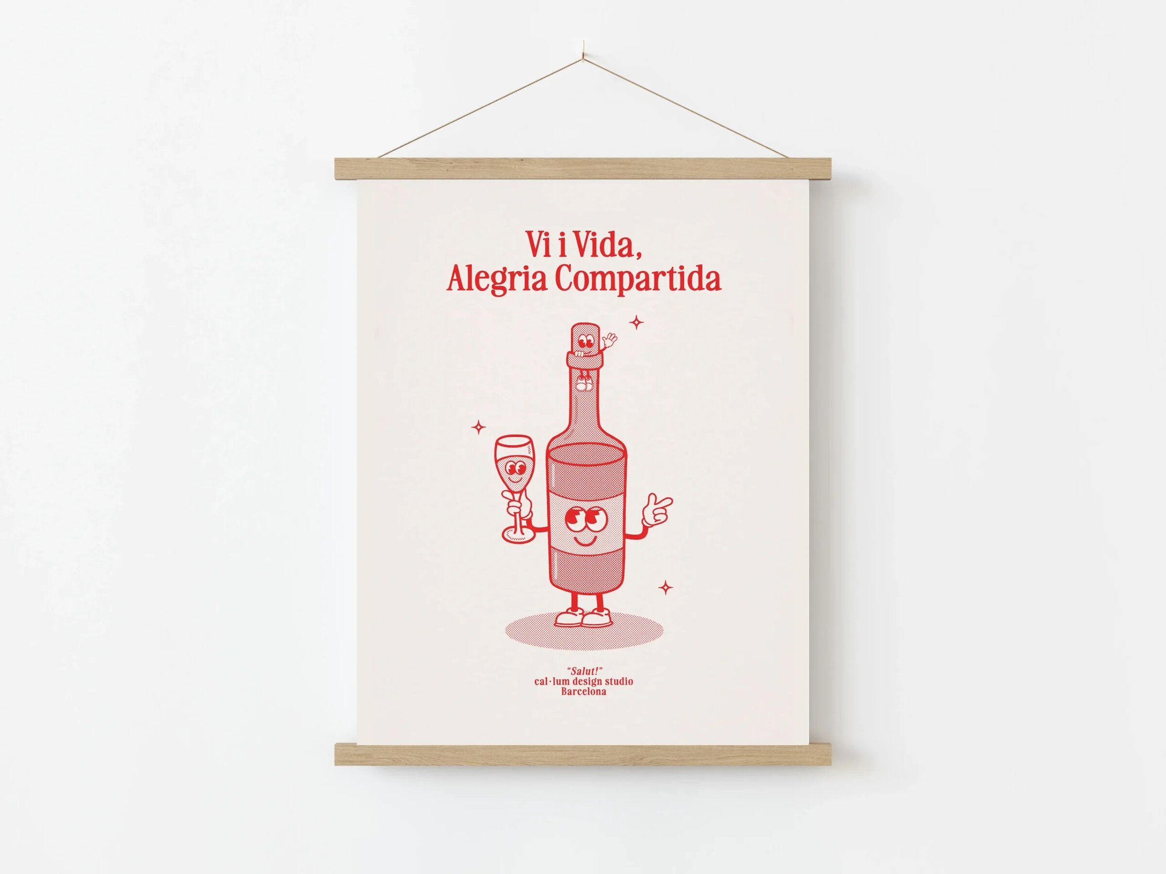 Vi i Vida Art Print