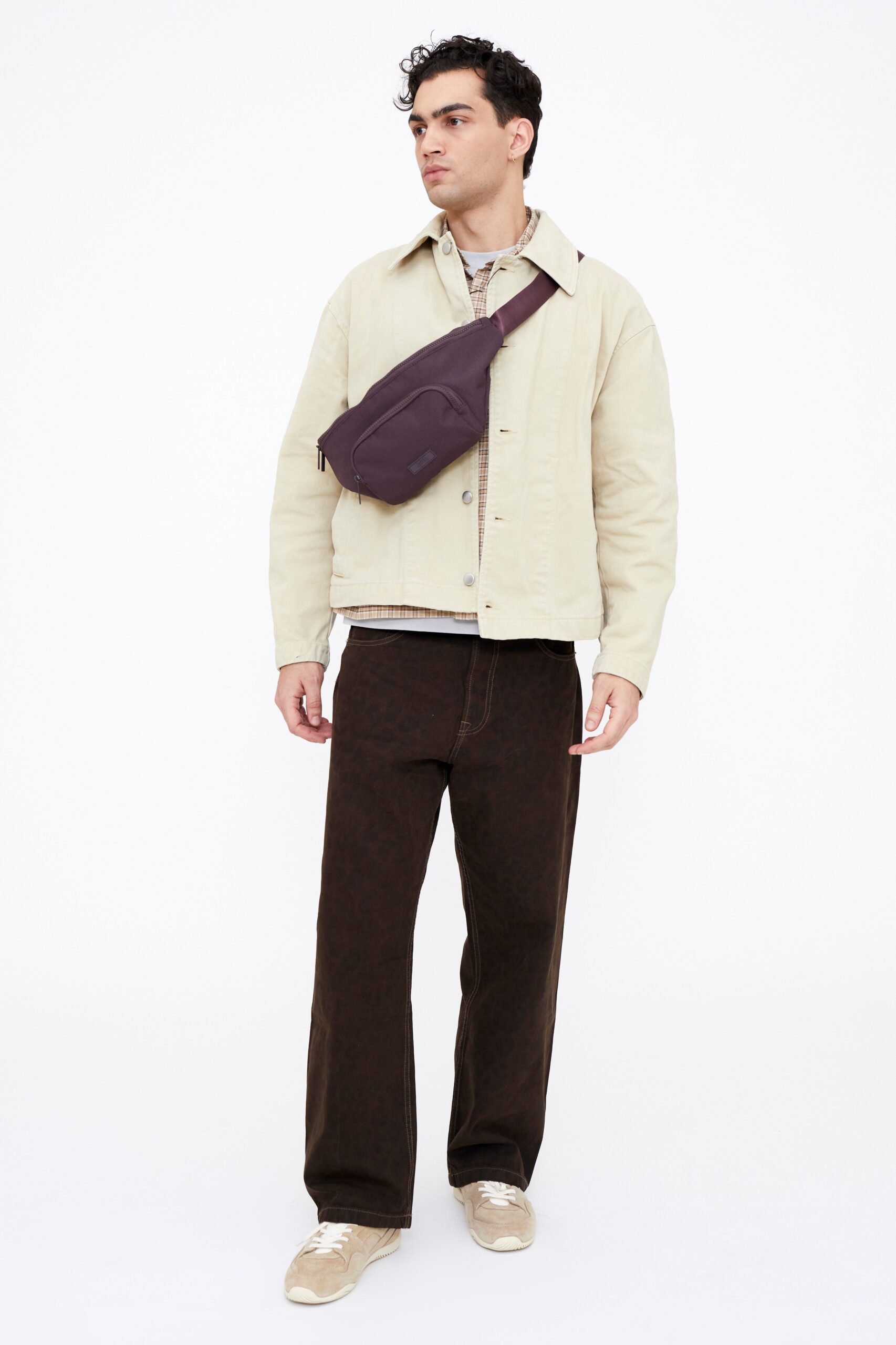 Atlas Crossbody Wine Vandra