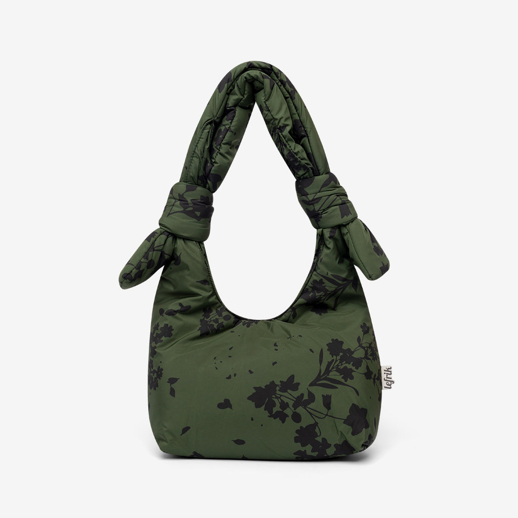 Biwa Mini Bag Floral Green