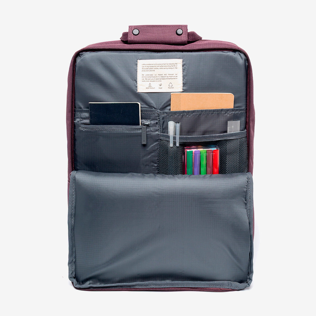 Daily 15" Backpack Maroon - Imagen 3