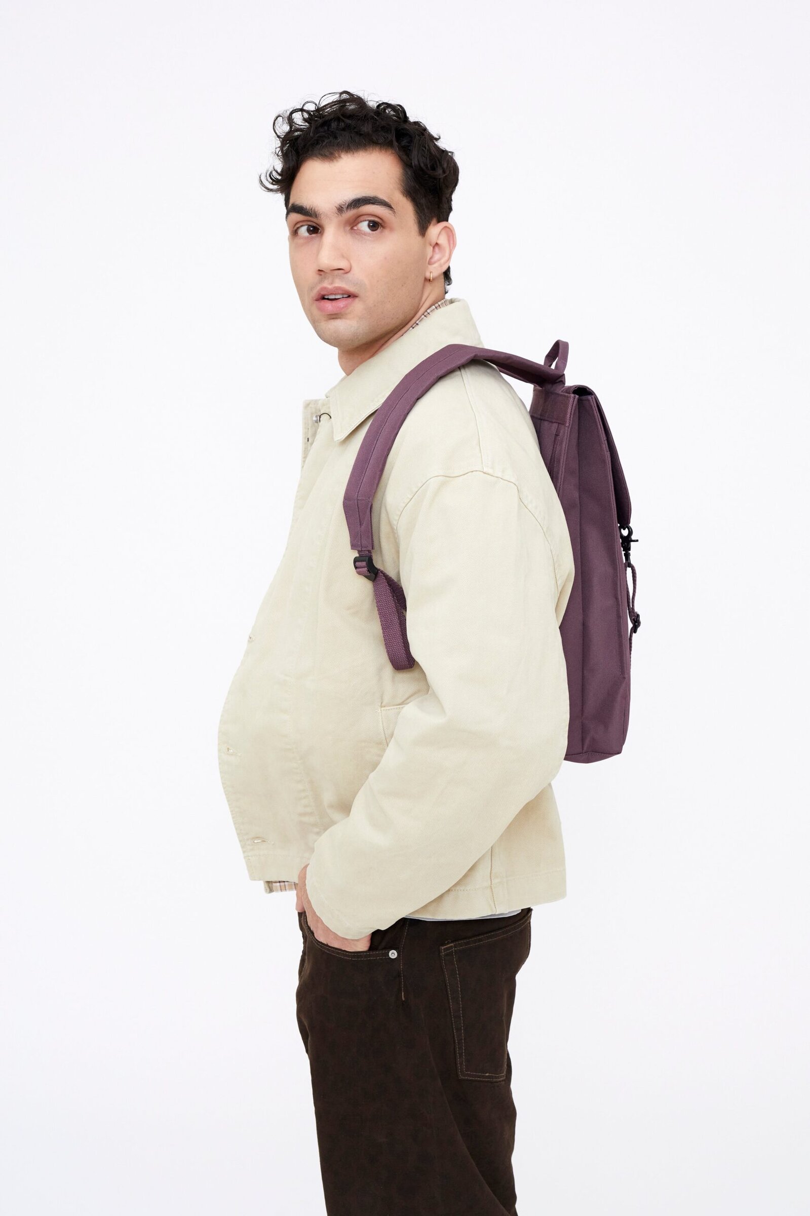 Handy Backpack Maroon - Imagen 3