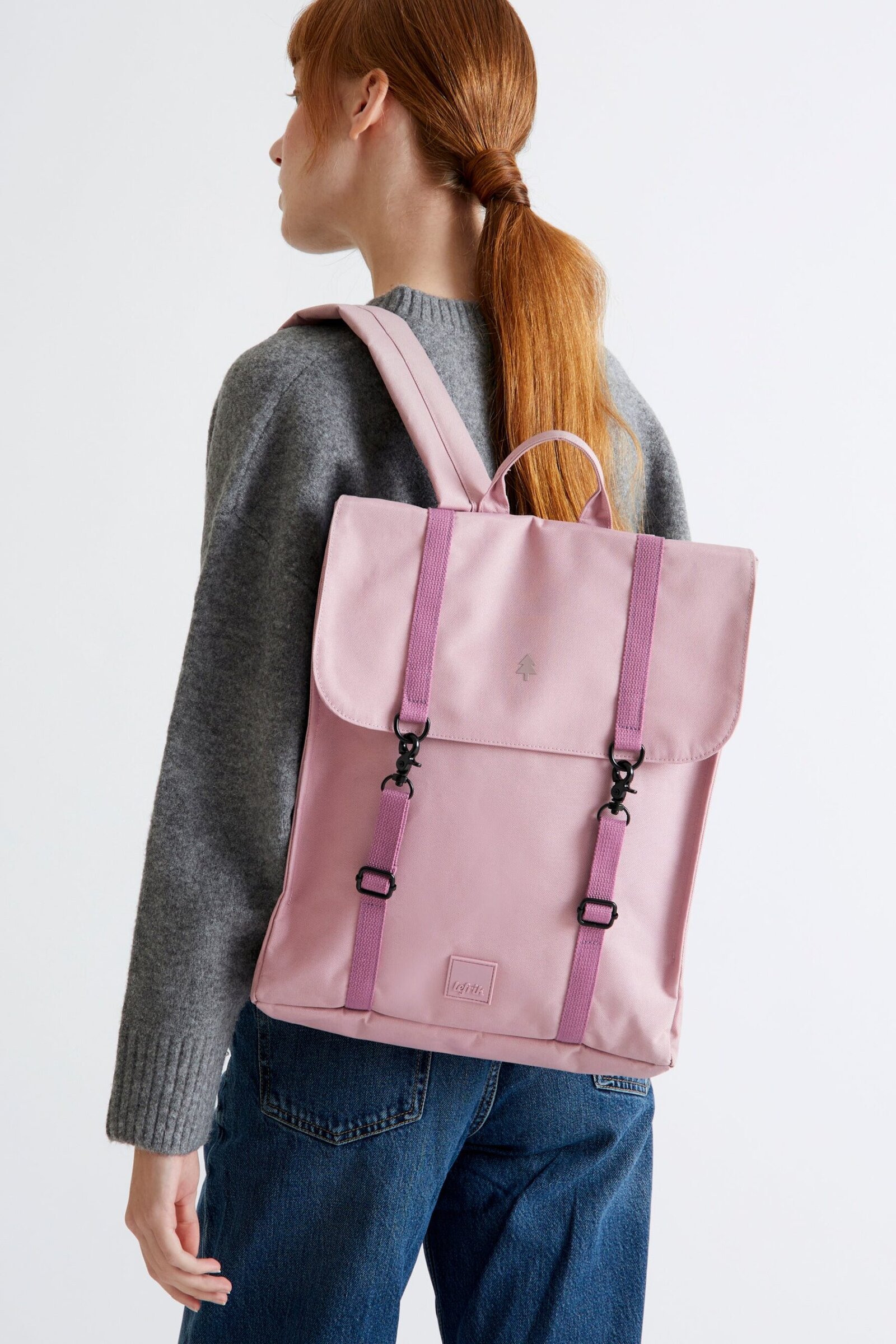 Handy Backpack Mauve - Imagen 7