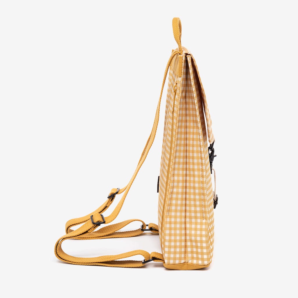 Handy Mini Backpack Vichy Mustard - Imagen 3