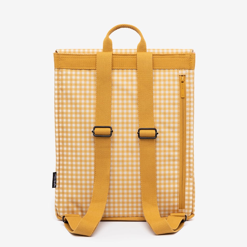 Handy Mini Backpack Vichy Mustard - Imagen 4