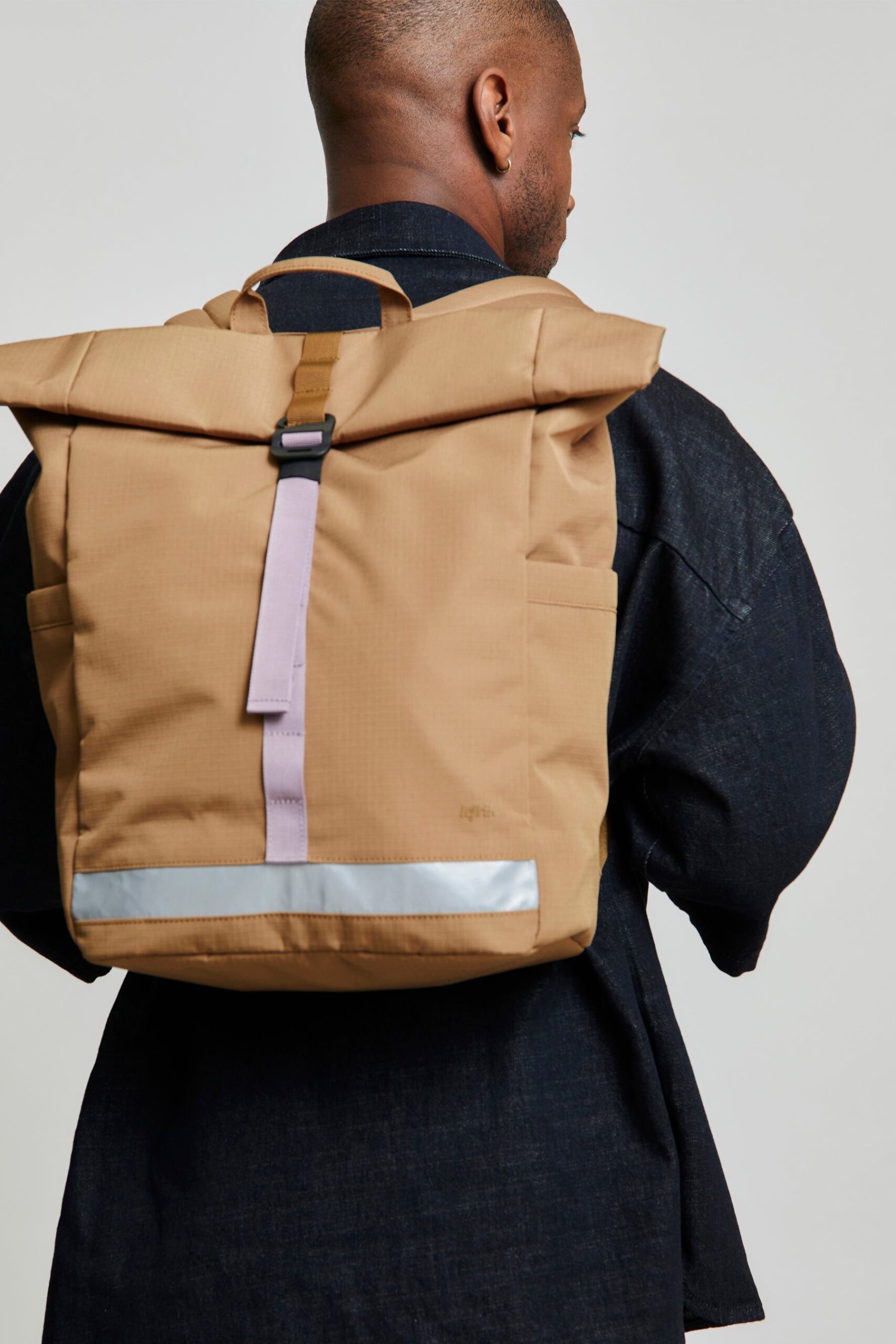 Lars Roll Backpack Toffee - Imagen 6