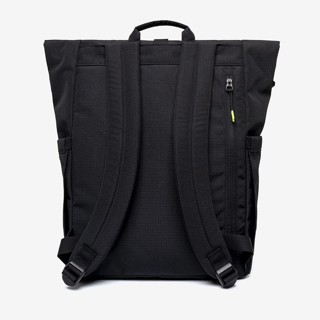 Pack Lars Roll Backpack Black Lime - Imagen 5
