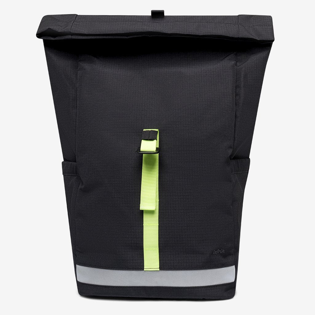 Pack Lars Roll Backpack Black Lime - Imagen 9