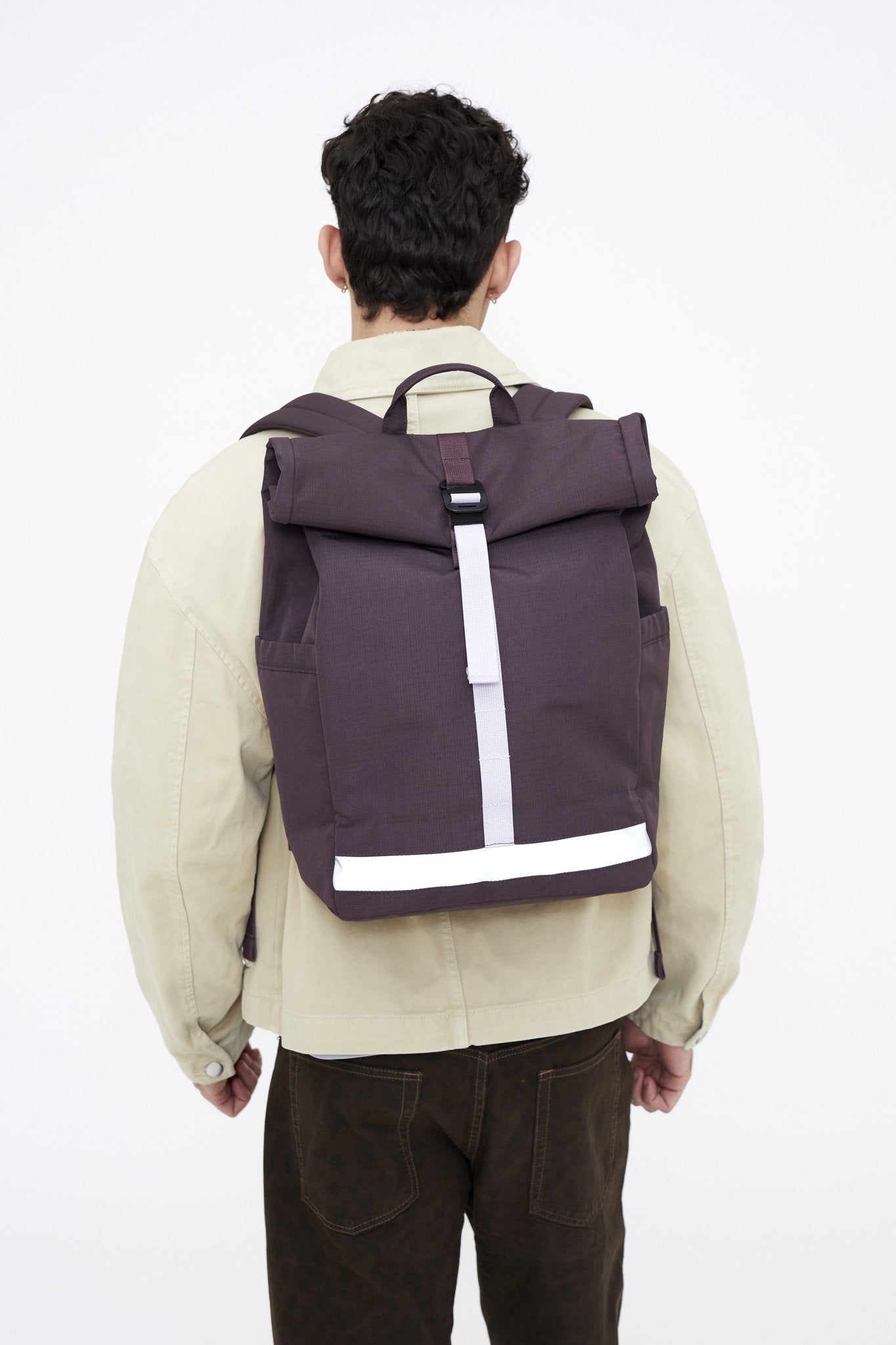 Pack Lars Roll Backpack Wine