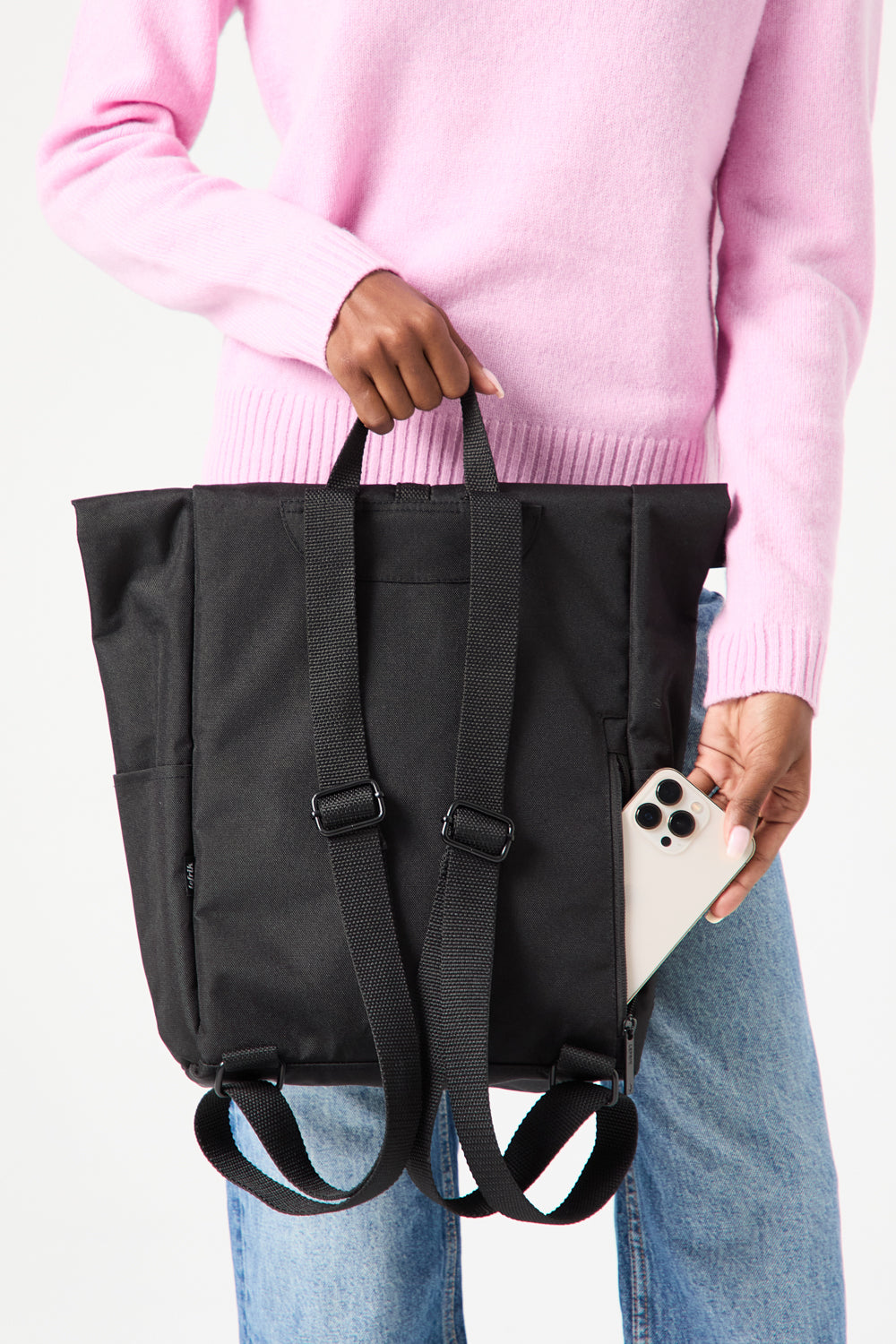 Roll Mini Backpack Black - Imagen 4