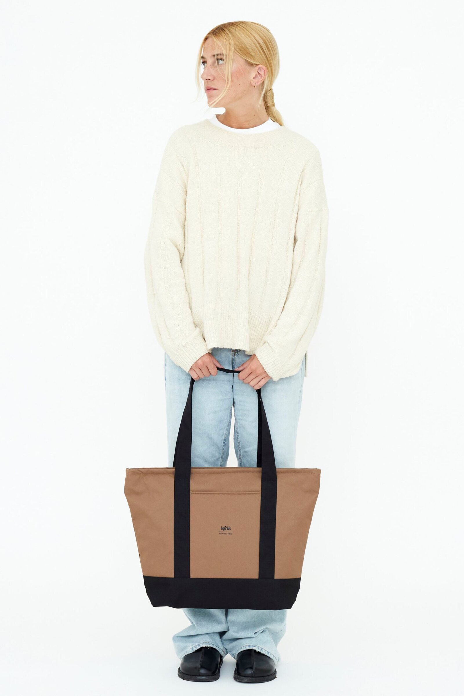 Strata Tote Bag Camel