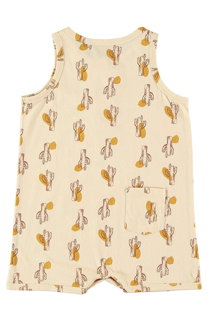 Baby jumpsuit in beige