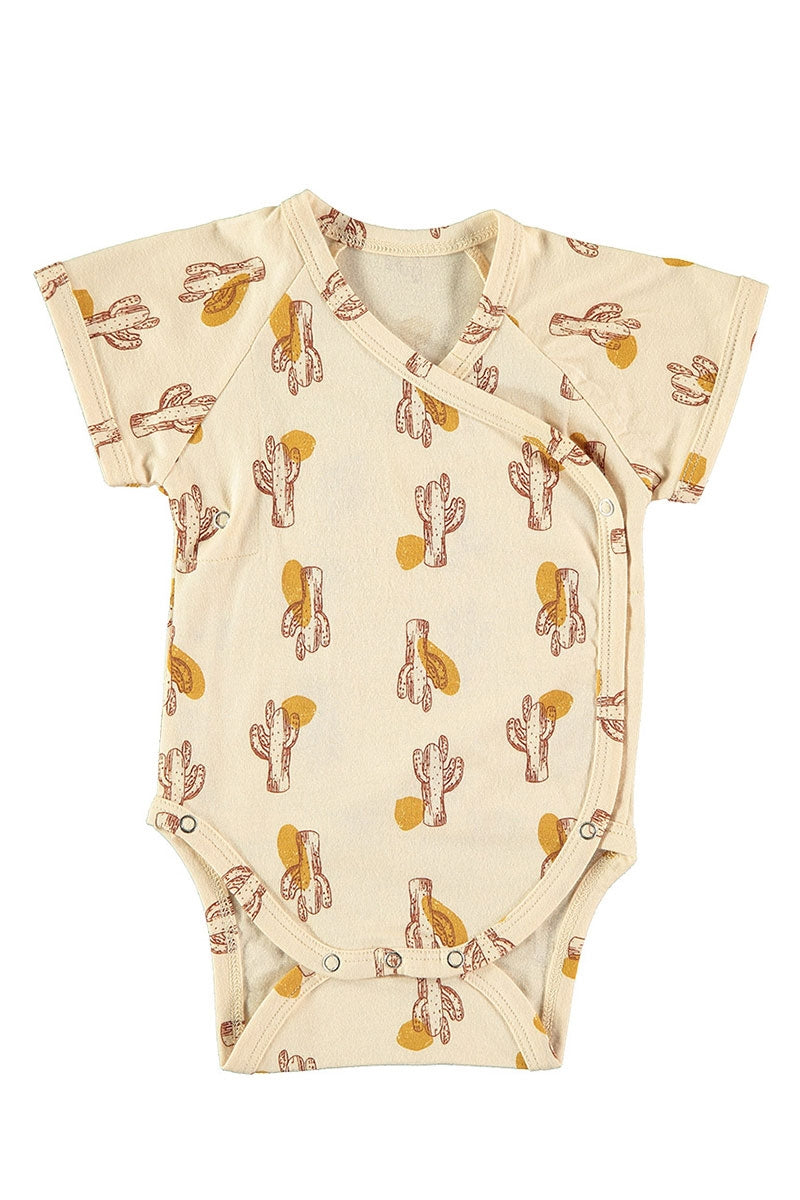 BABY JUMPSUIT in beige - Imagen 2