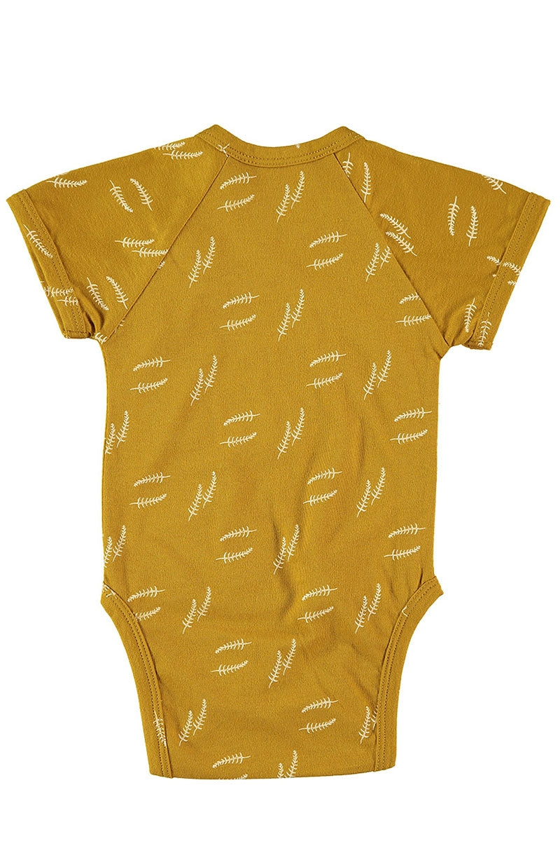 BABY JUMPSUIT in mustard