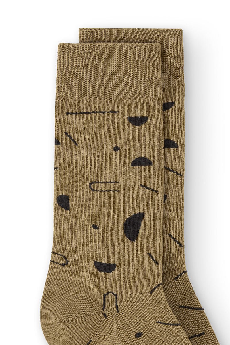 Beige Sideral Rain Crew Socks (kids) - Imagen 2