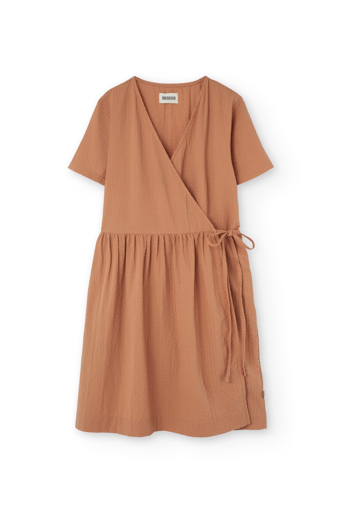 Benoit Pink Wrap Dress