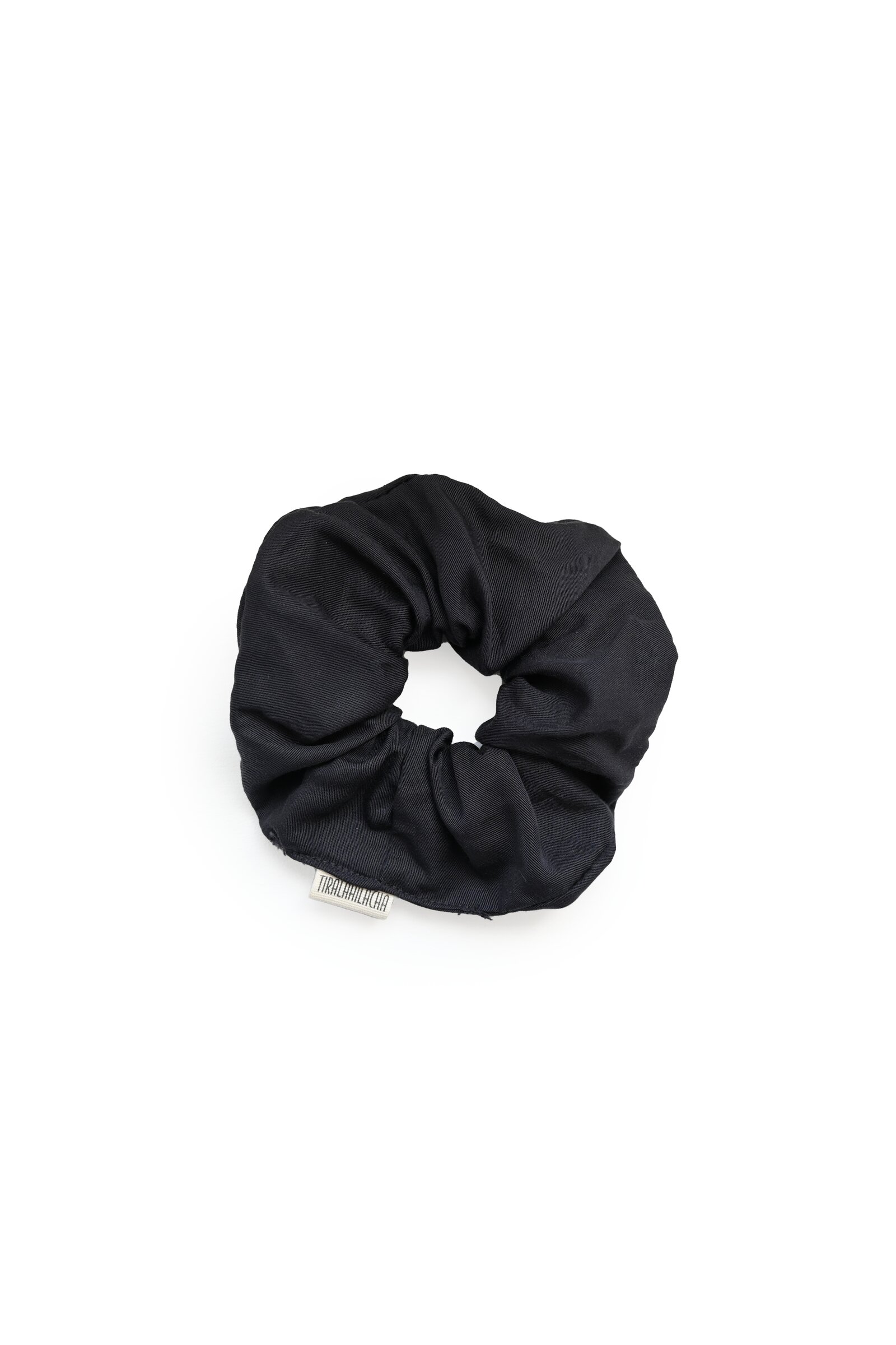 Black TENCEL™ scrunchie