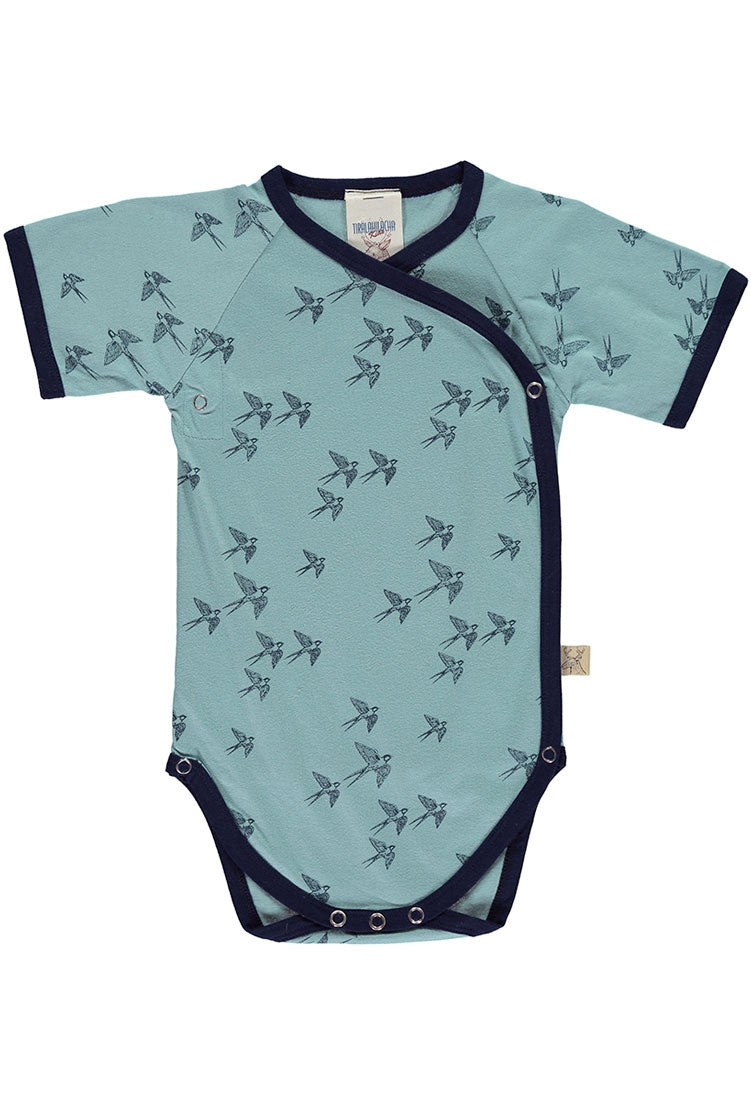 Body kimono estampado golondrinas
