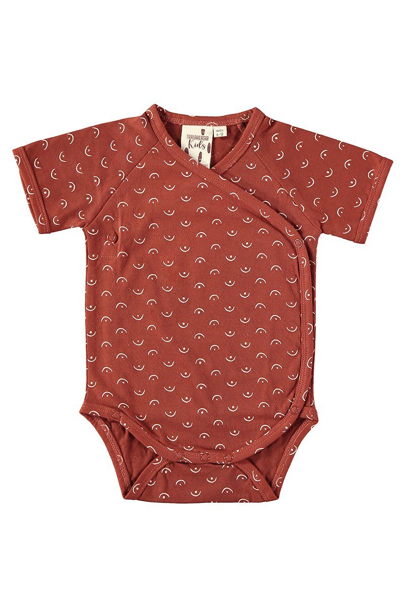 Body Kimono Tits Red 100% organic cotton