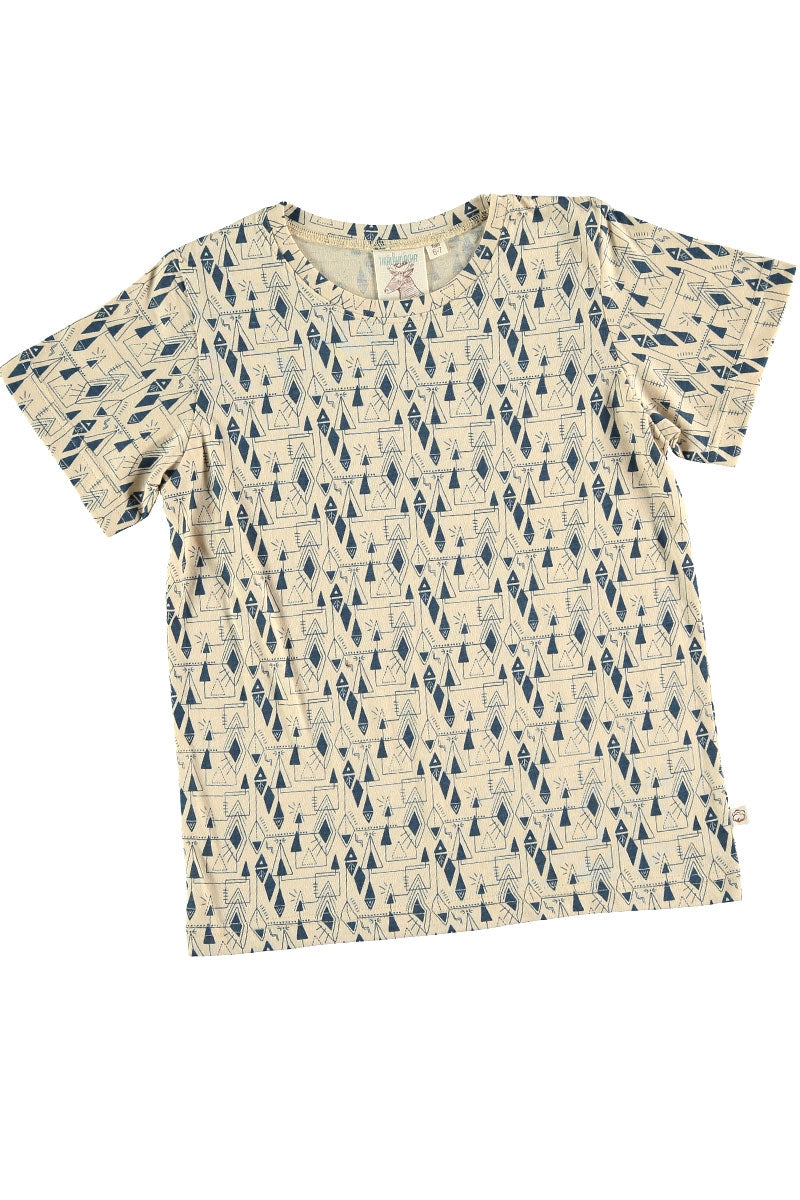 Camiseta unisex estampado geométrico - Imagen 2