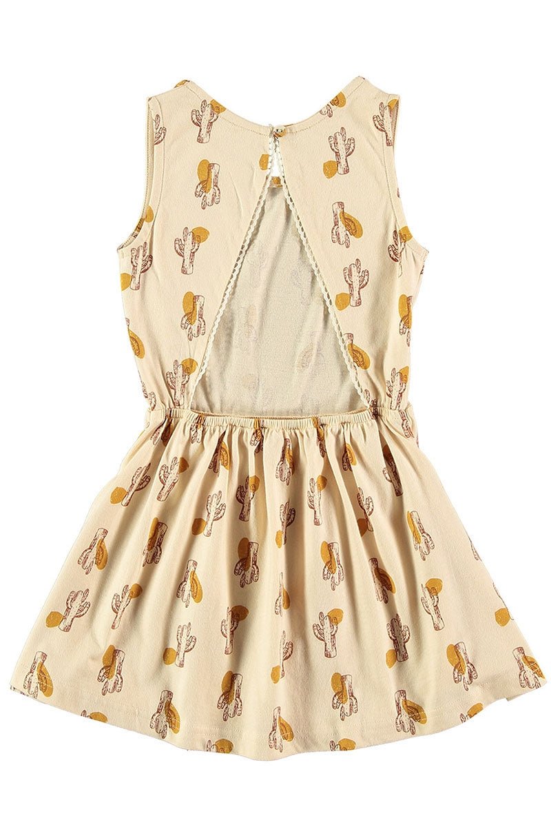 "Classic" dress in beige
