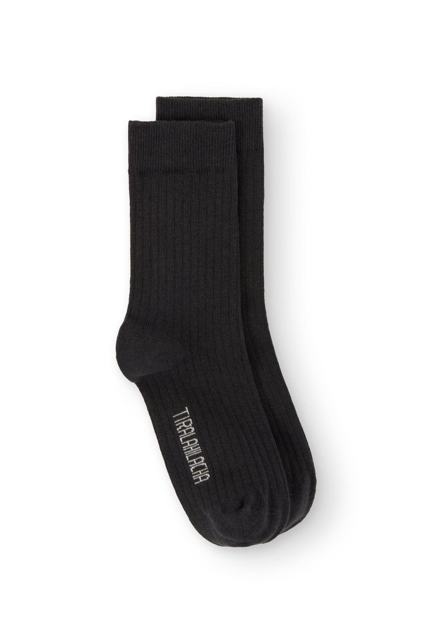 Cosmos Black Crew Socks (adult)