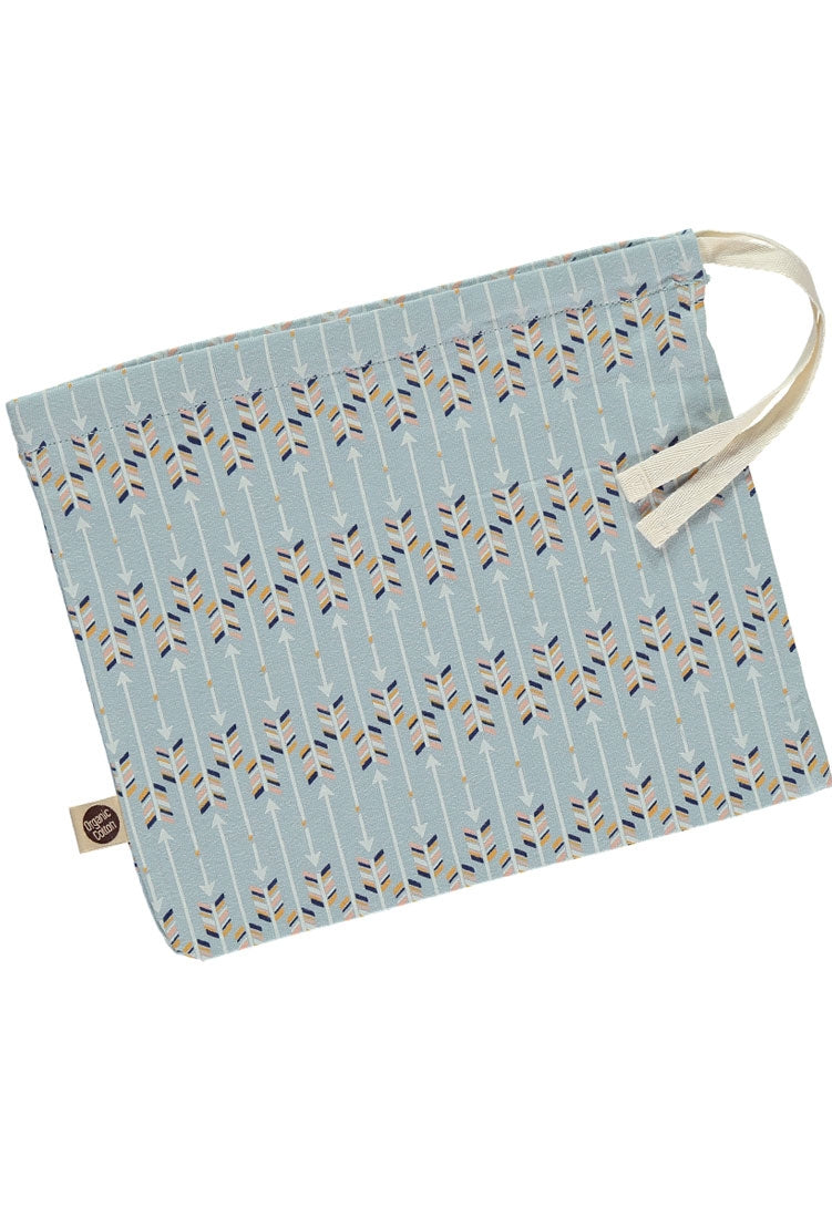 Cotton bag with arrow print