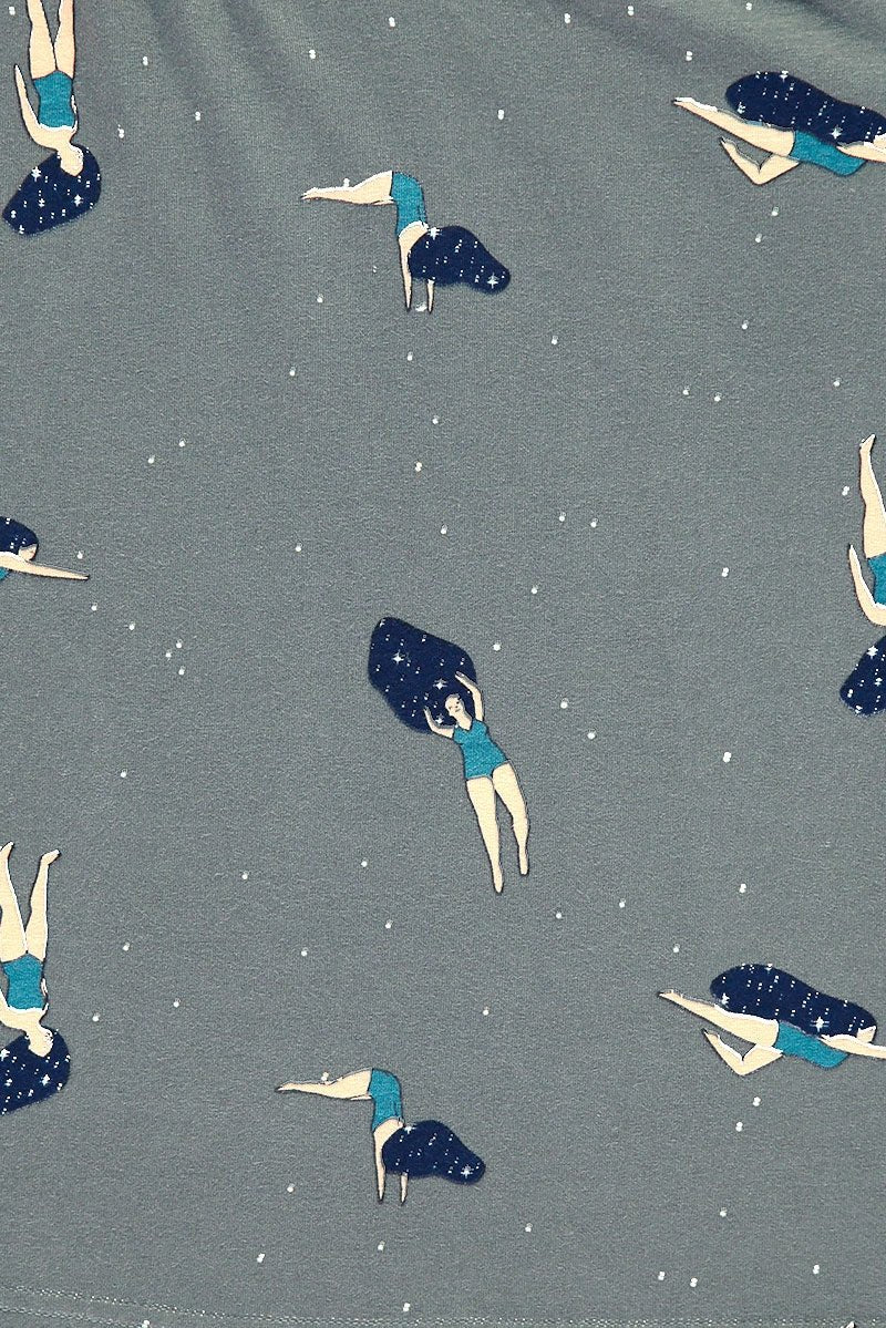 "Dancing in cosmos " relaxed fit dress - Imagen 3