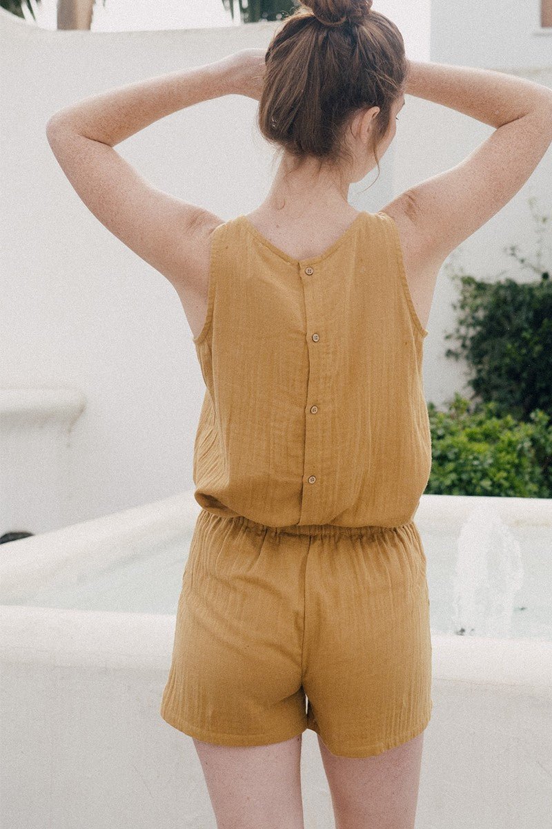 Ela pants in mustard