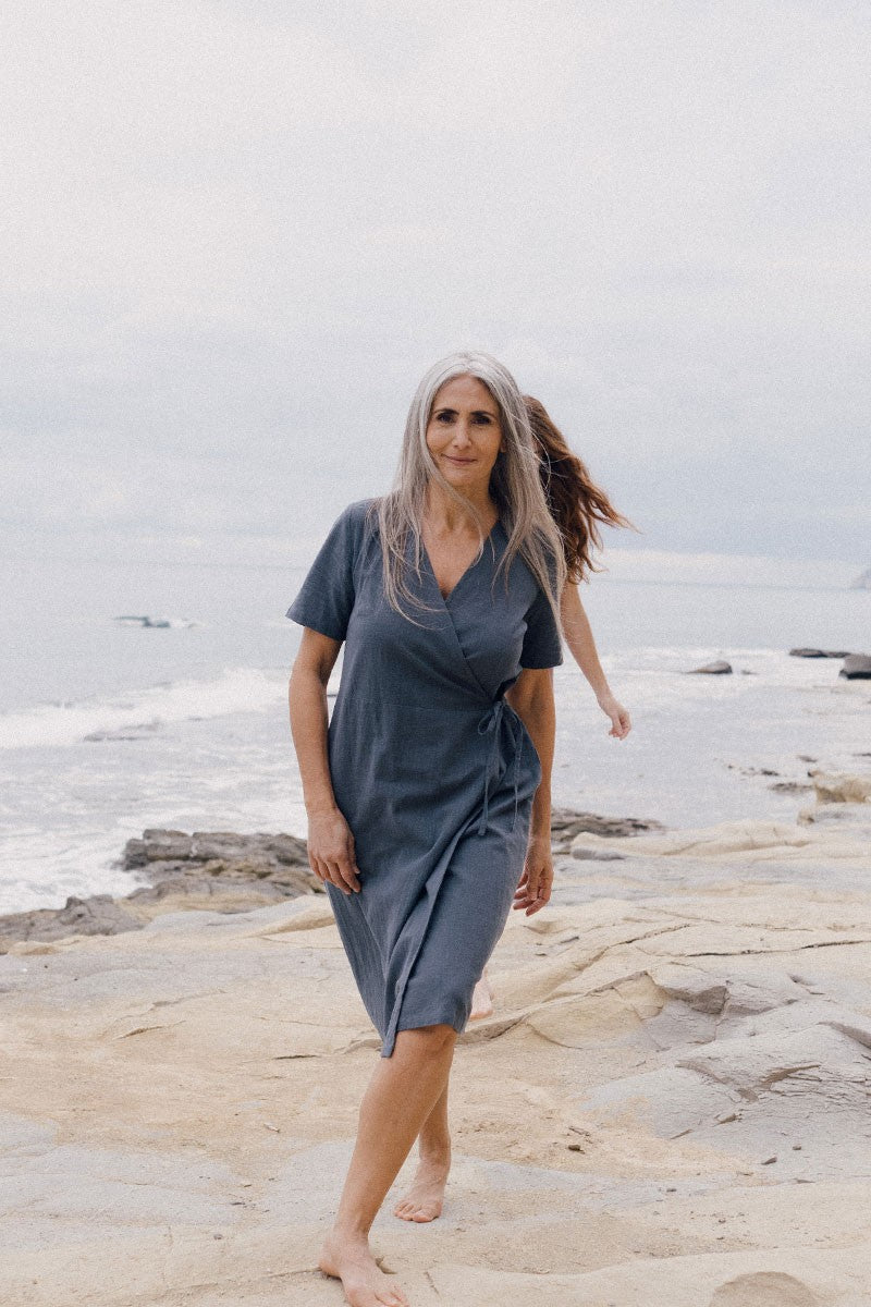 Eliette dress in blue