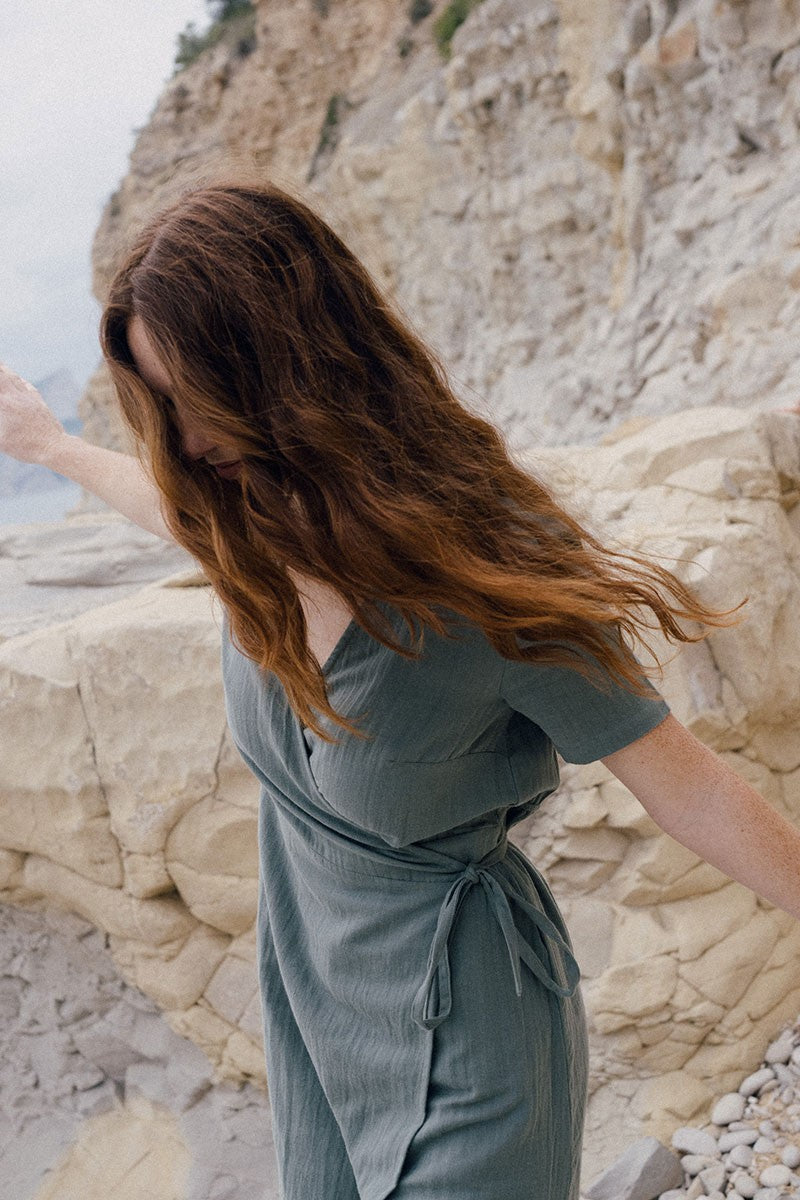 Eliette dress in green