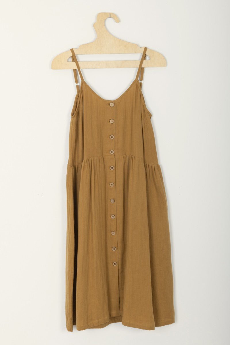 Elma's dress in mustard - Imagen 4