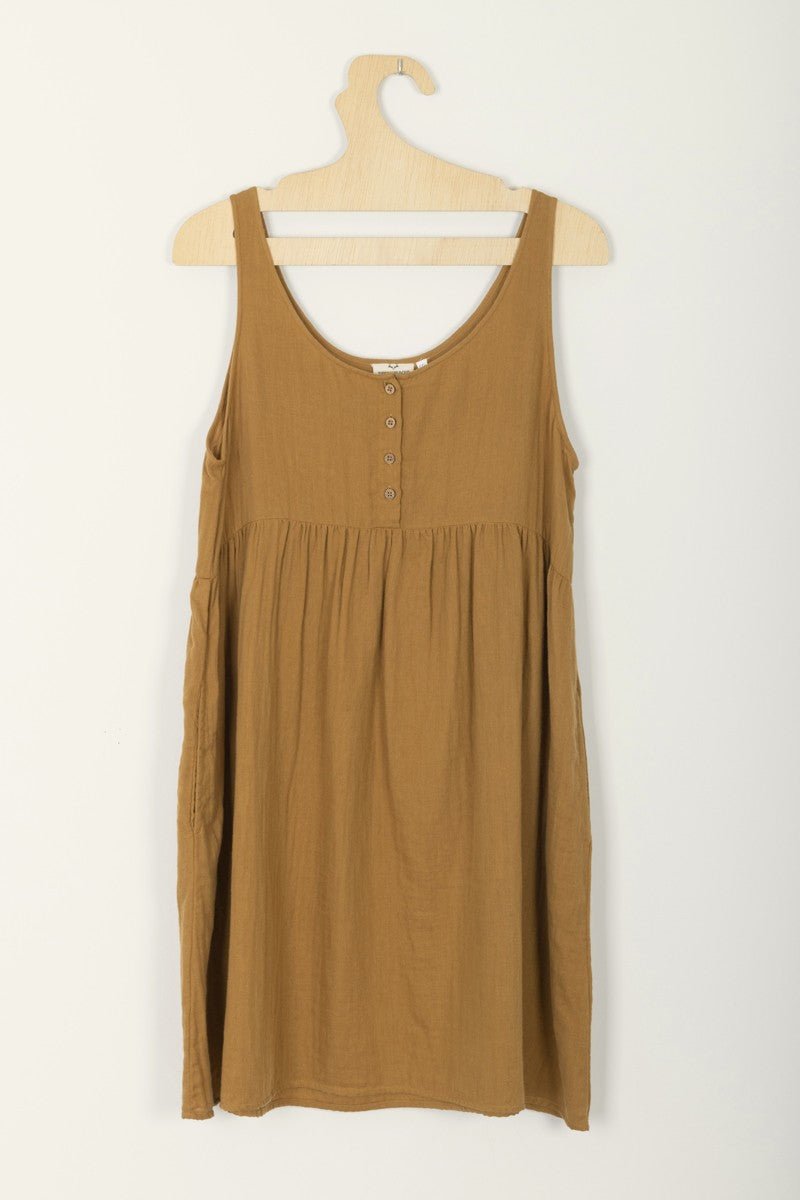 Elvia dress in mustard
