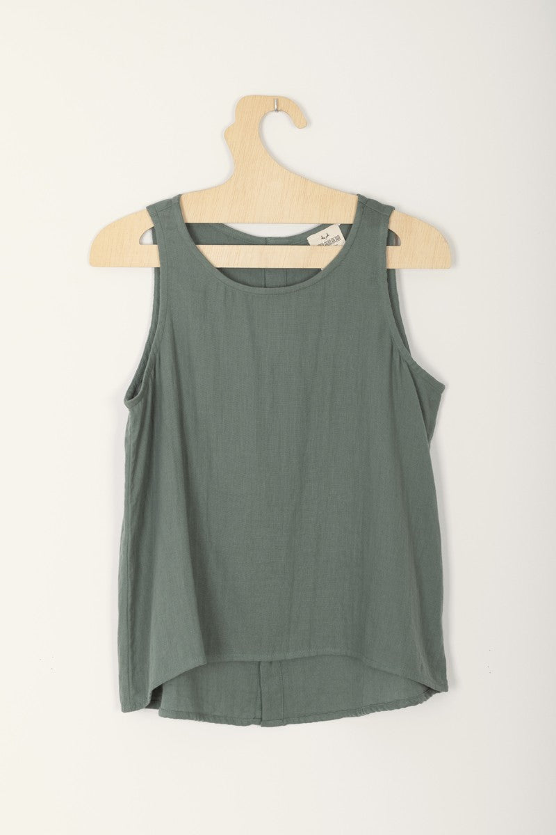 Eneida top in green