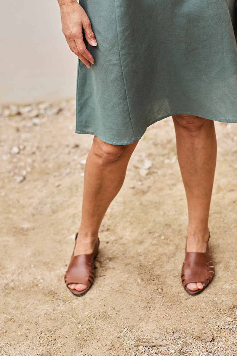 Fara Dress Blue Aquamarine - Imagen 3