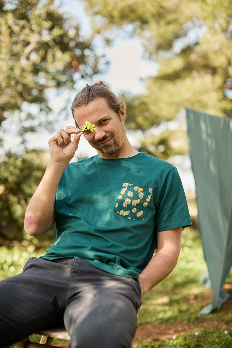 Fer T-shirt Green Blue