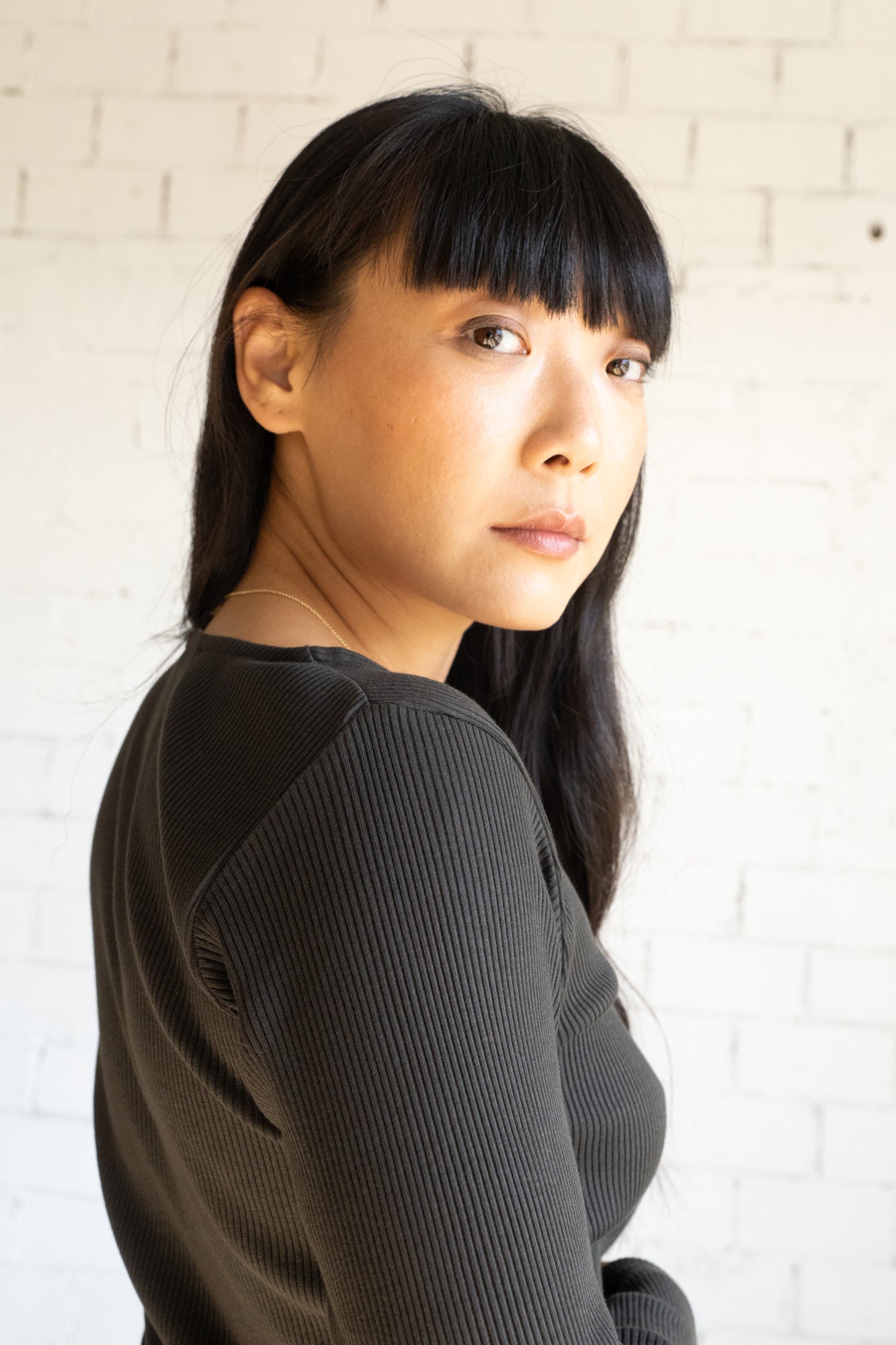 Gaia basic T-shirt eclipse black