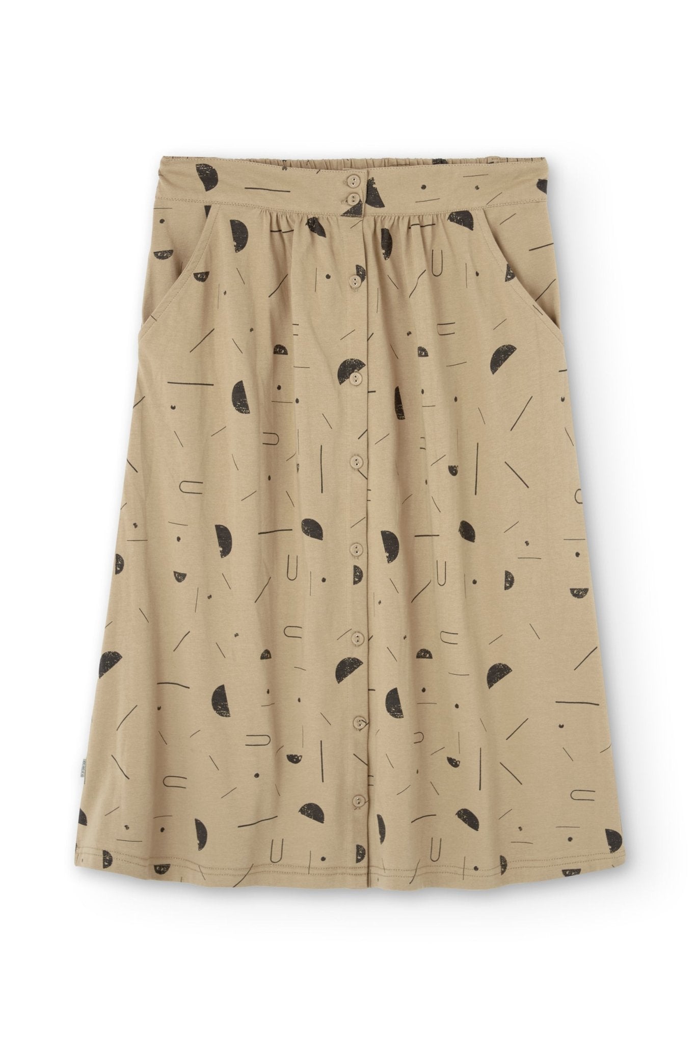 Galia midi skirt sidereal rain beige