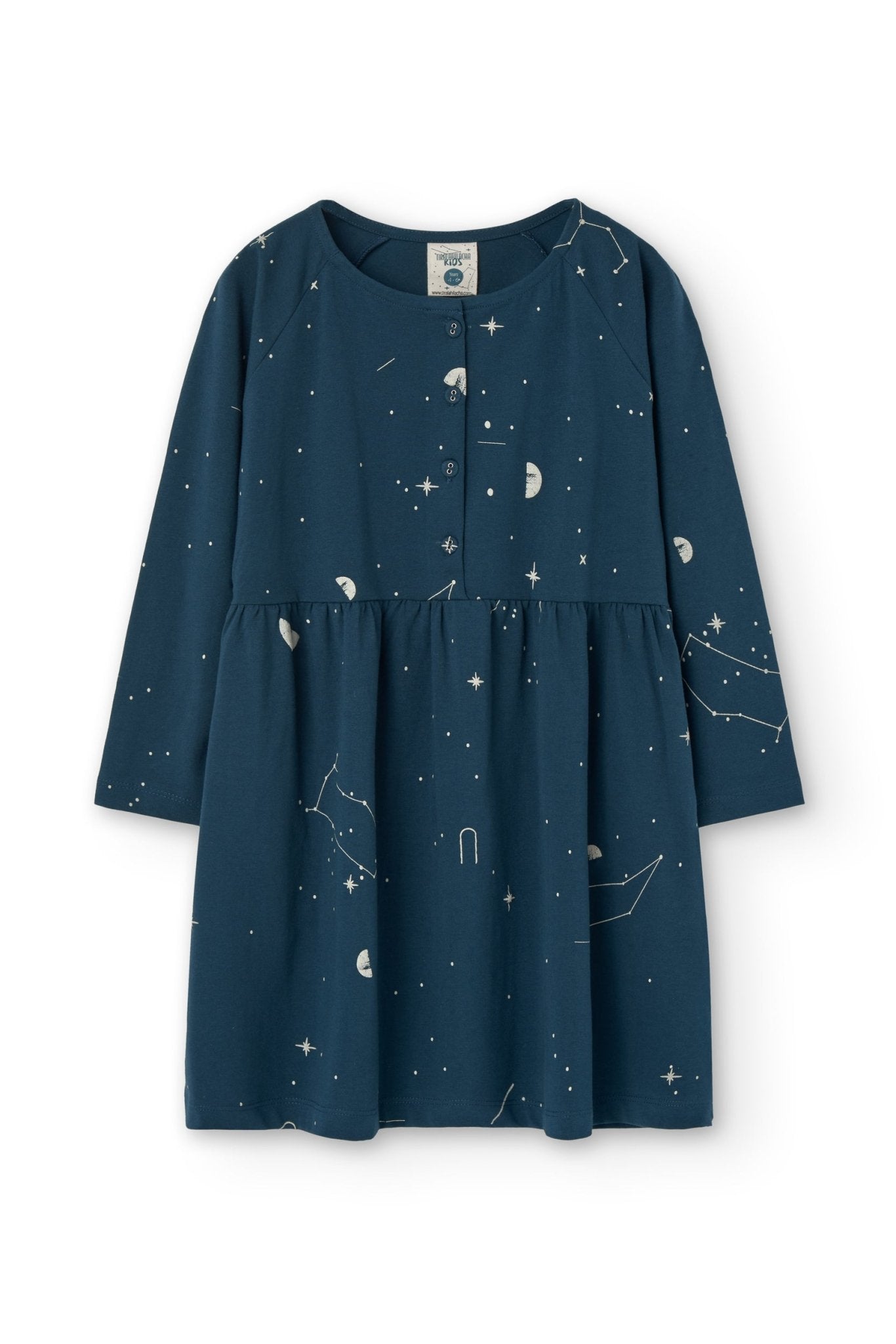 Galilea Dress blue constellations
