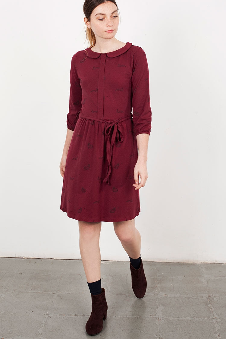 Garnet Luana Peter Pan Collar dress