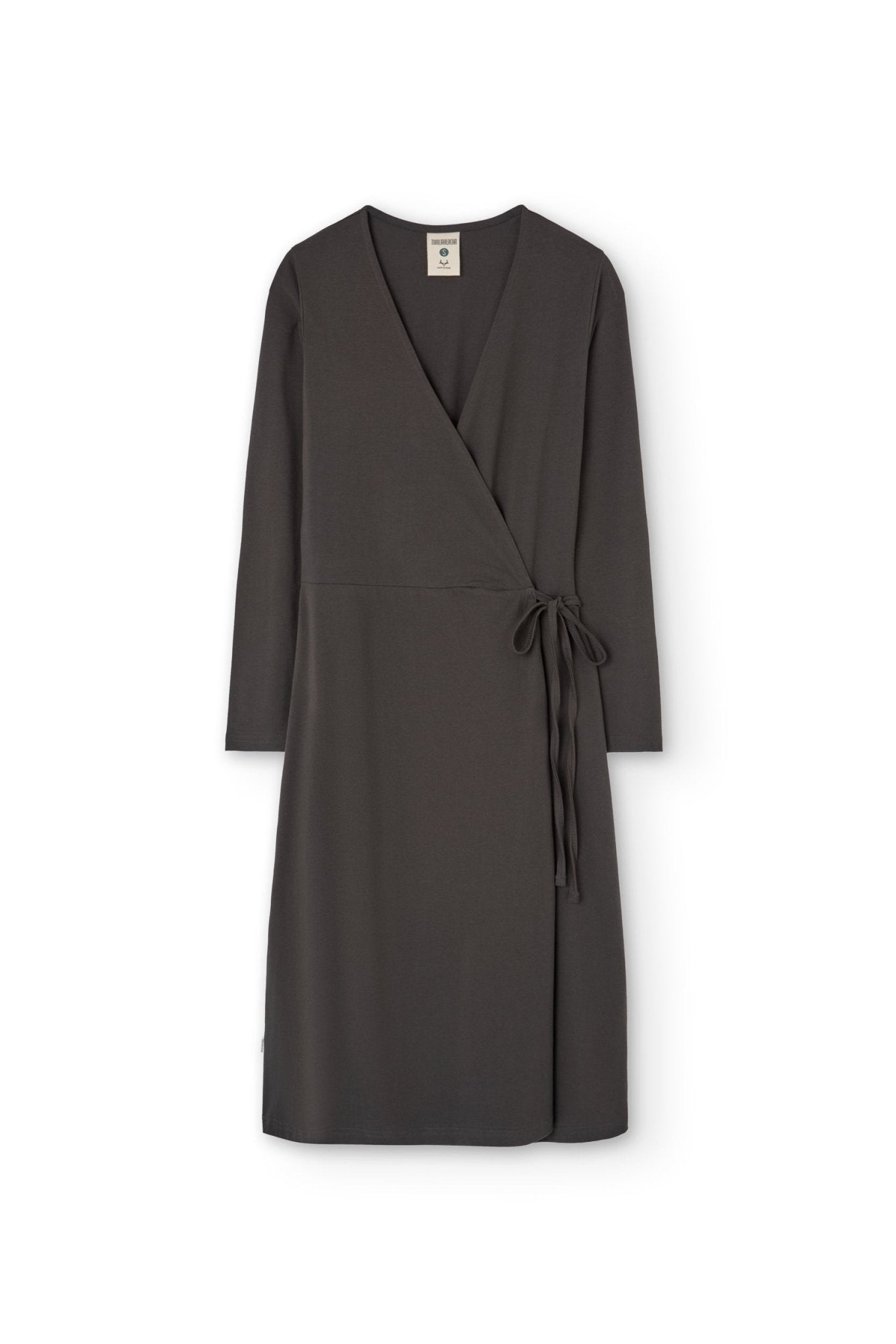 Gemma crossover dress in eclipse black