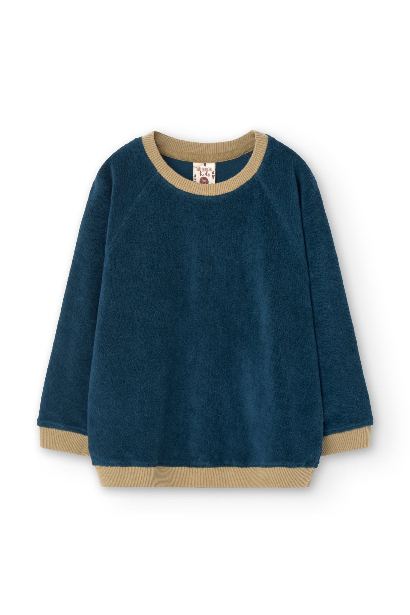 Ginger Sweatshirt raglan sleeve blue