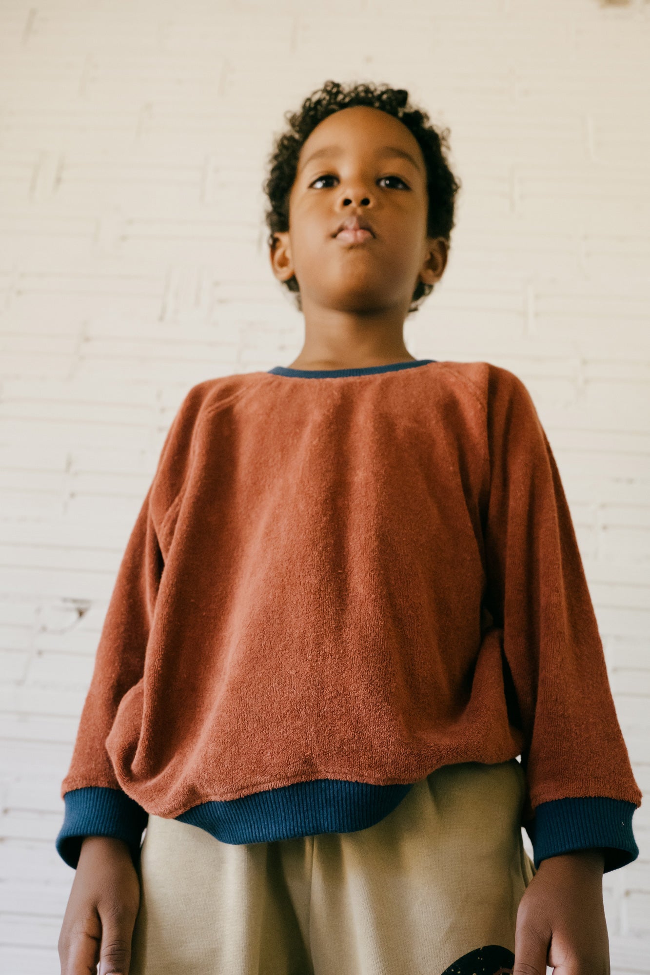 Ginger Sweatshirt raglan sleeve Mars red - Imagen 2